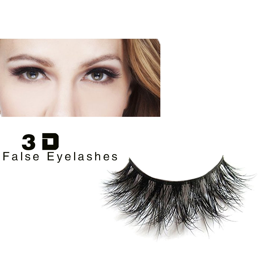 Wholesale Mink Lash Vendors 3D 100% Real Mink Fur Strip Lashes with Private Logo and Package YY49